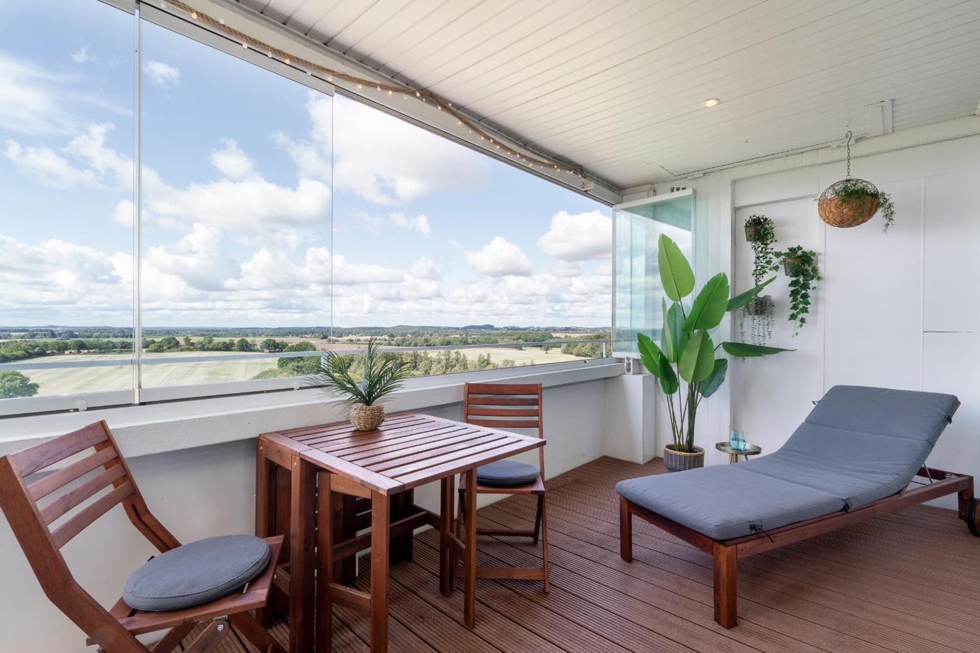 "Penthouse Wolke 12" Mit Unglaublichem Ausblick - Meerblick Sierksdorf Dış mekan fotoğraf